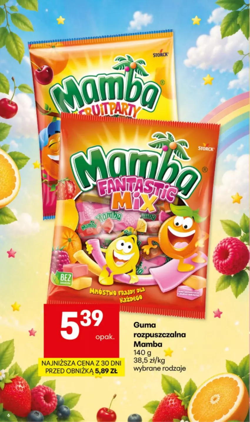 Gazetka promocyjna Delikatesy Centrum - Katalog Szkoła DC34-DC35 - ważna 20.08 do 02.09.2026 - strona 6 - produkty: Guma rozpuszczalna, Mamba