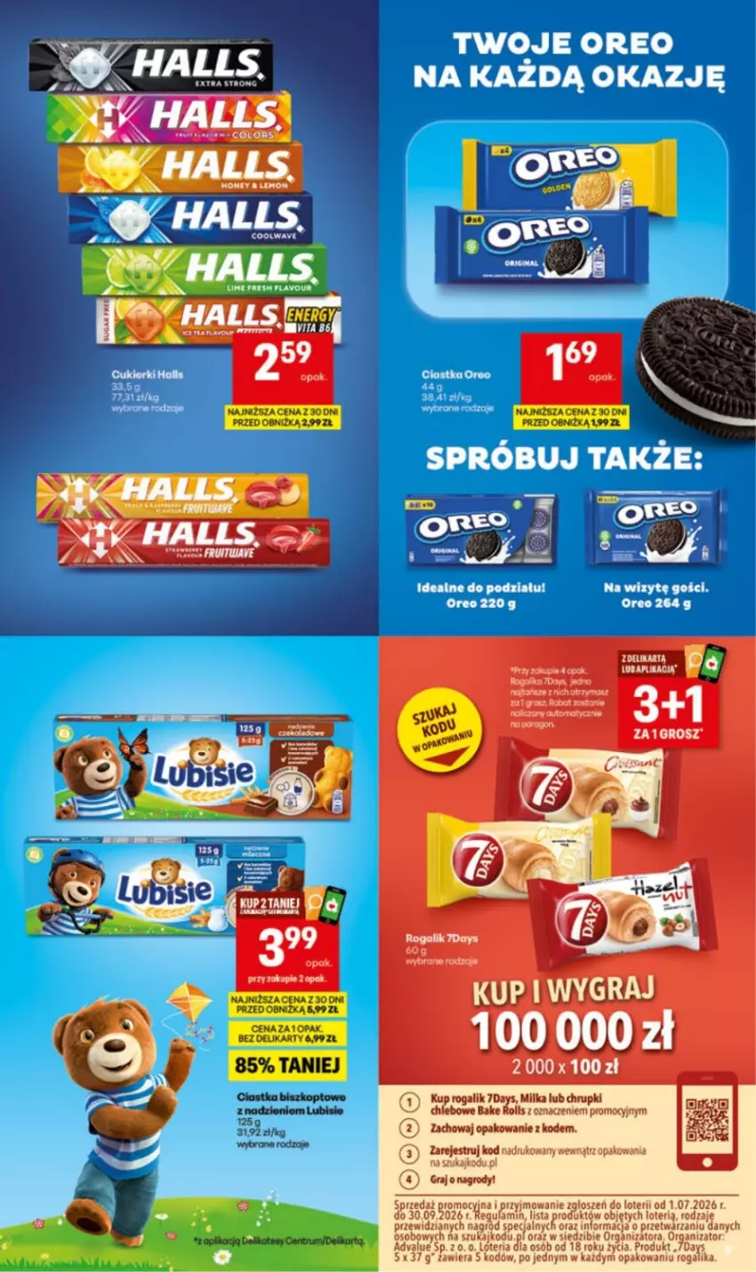 Gazetka promocyjna Delikatesy Centrum - Katalog Szkoła DC34-DC35 - ważna 20.08 do 02.09.2026 - strona 9 - produkty: Dada, Gra, Halls, Rogal