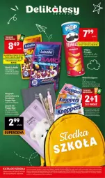 Gazetka promocyjna Delikatesy Centrum - Katalog Szkoła DC34-DC35 - Gazetka - ważna od 02.09 do 02.09.2026 - strona 1 - produkty: Lubella, Bell, Chipsy, Robot, Pringles, Knoppers, Bella