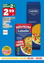 Gazetka promocyjna Topaz - Gazetka - Gazetka - ważna od 09.09 do 09.09.2026 - strona 3 - produkty: Spaghetti, Fa