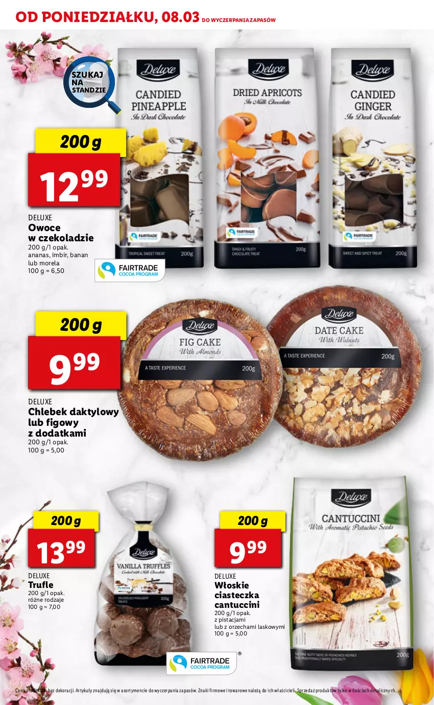 Gazetka promocyjna Lidl - DELUXE WIELKANOC - ważna 08.03 do 13.03.2021 - strona 24 - produkty: Ananas, Chleb, Imbir, Morela, Owoce