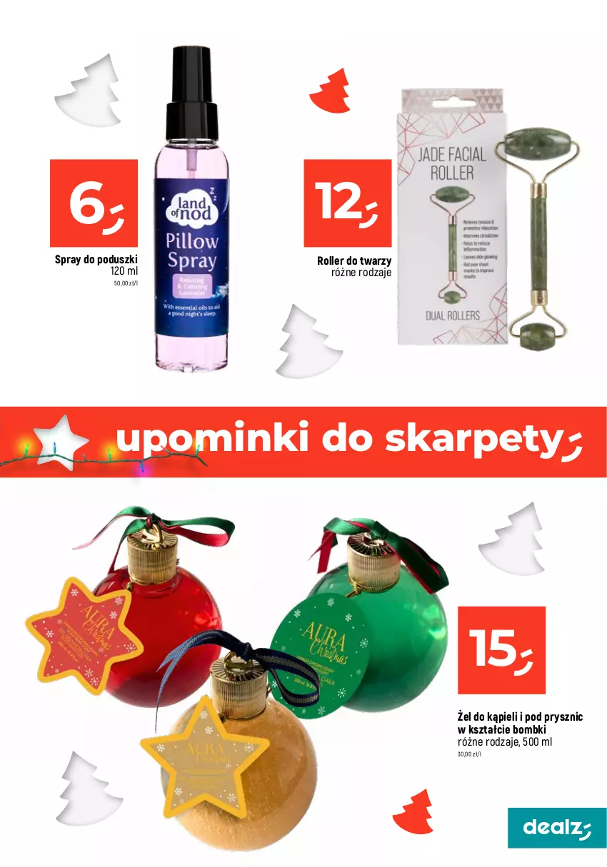 Gazetka promocyjna Dealz - MAKE A DEALZ - ważna 07.12 do 13.12.2023 - strona 17 - produkty: Bombki, Karp, Roller, Rum, Ser, Serum, Sól, Sól do kąpieli