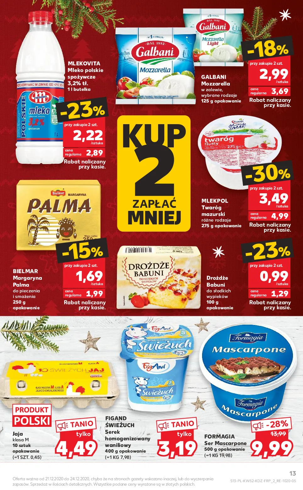 Gazetka promocyjna Kaufland - Święta - ważna 21.12 do 24.12.2020 - strona 13