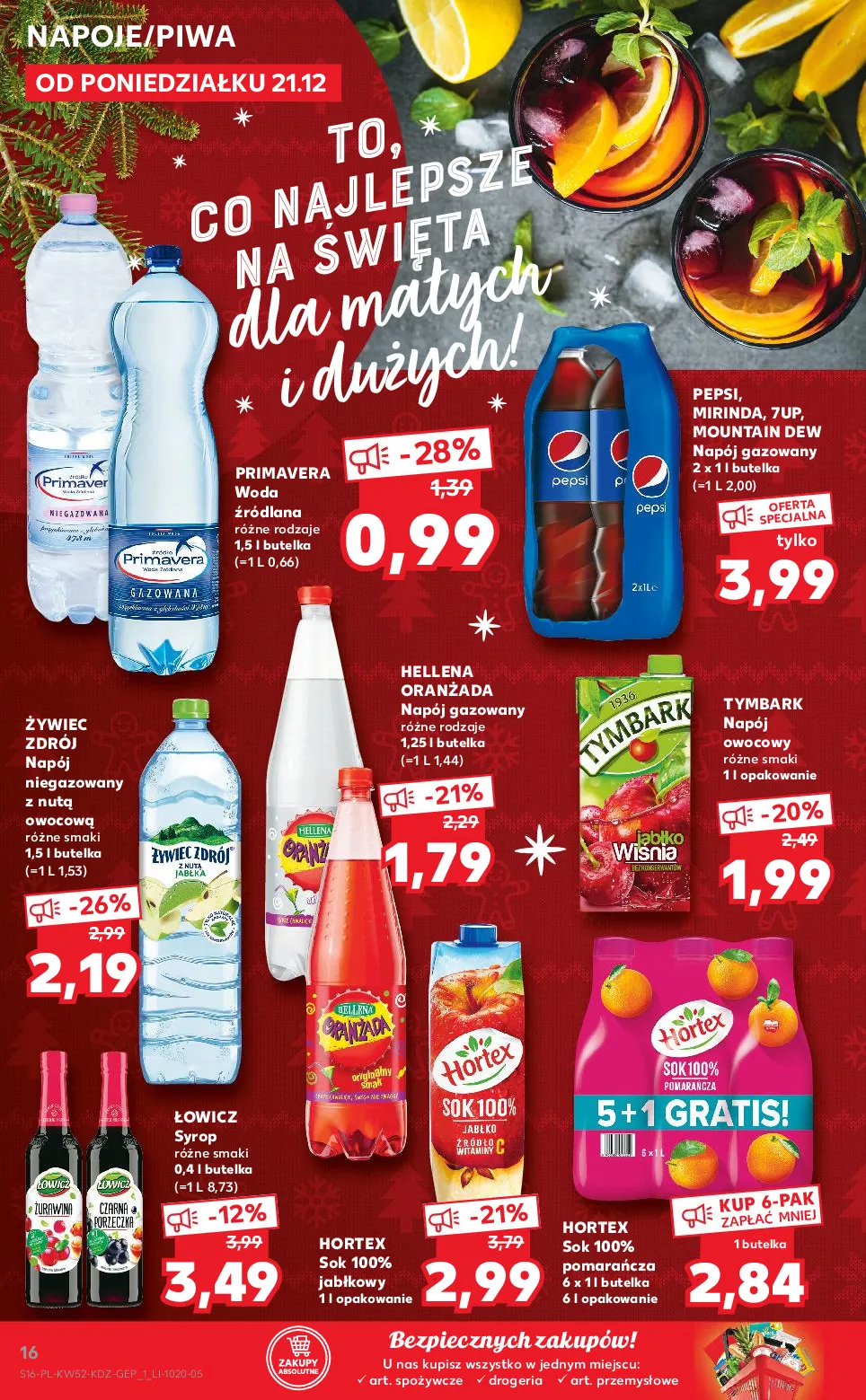 Gazetka promocyjna Kaufland - Święta - ważna 21.12 do 24.12.2020 - strona 16