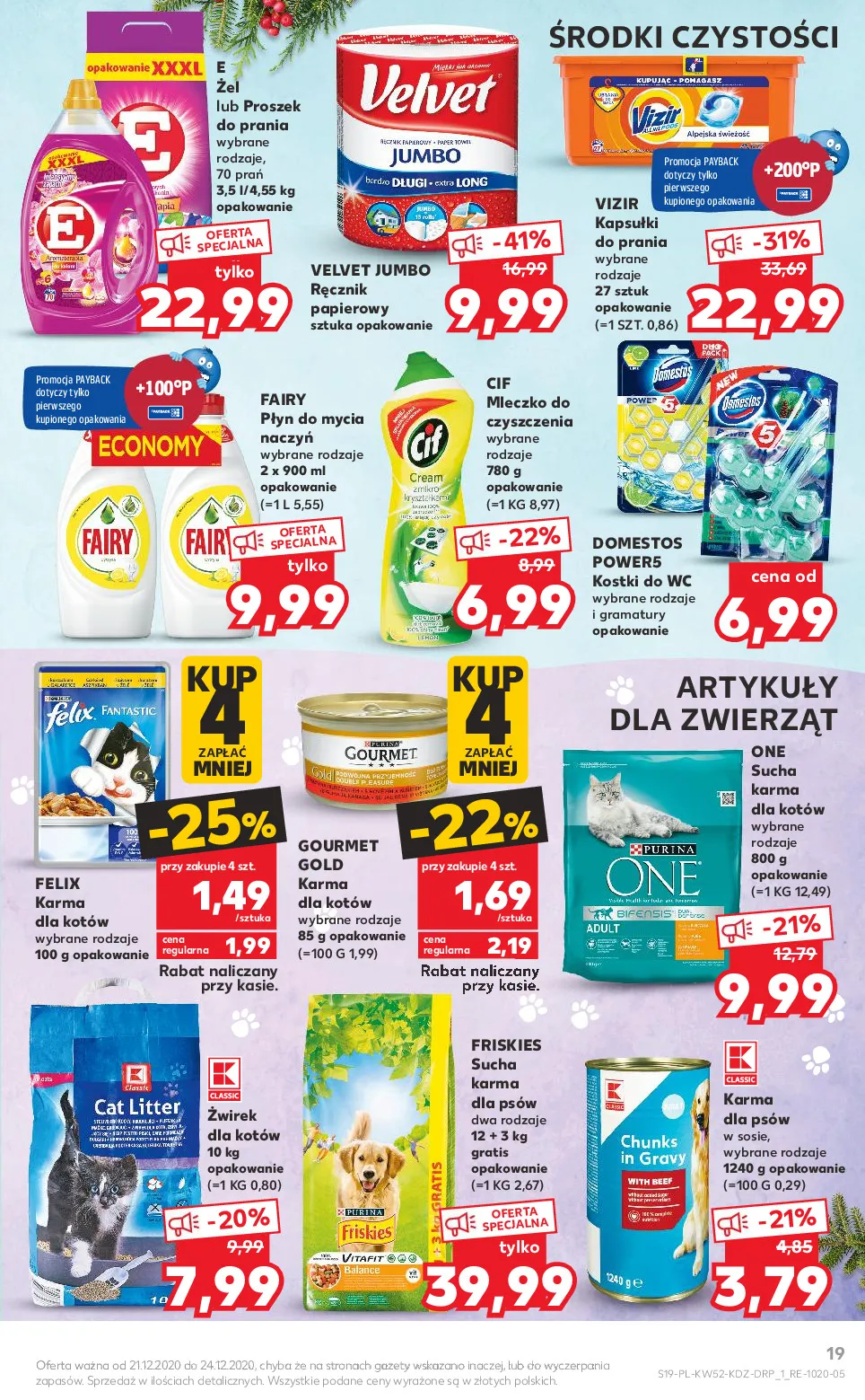 Gazetka promocyjna Kaufland - Święta - ważna 21.12 do 24.12.2020 - strona 19