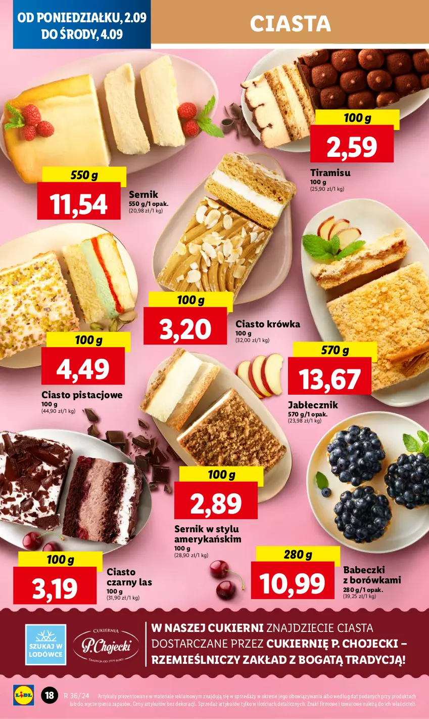 Gazetka promocyjna Lidl - GAZETKA - ważna 02.09 do 04.09.2024 - strona 24 - produkty: Babeczki, Borówka, Cukier, Dzieci, Ser