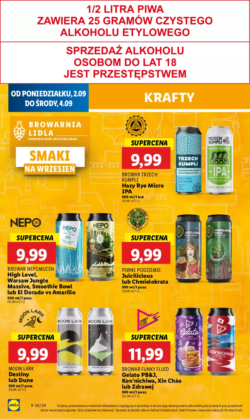 Gazetka promocyjna Lidl - GAZETKA - ważna 02.09 do 04.09.2024 - strona 38 - produkty: Smoothie