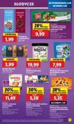 Gazetka promocyjna Lidl - GAZETKA - Gazetka - ważna od 04.09 do 04.09.2024 - strona 43 - produkty: Ciastka, Nutella, Ser, Praliny, Czekolada mleczna, Tonik, Czekolada, Rurki, Baton, Deser, Kokos