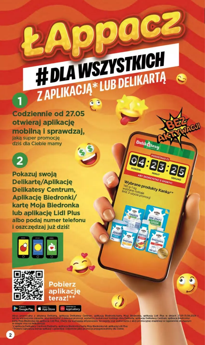 Gazetka promocyjna Delikatesy Centrum - NOWA GAZETKA Delikatesy Centrum od 30 maja! 30.05-05.06.2024 - ważna 30.05 do 05.06.2024 - strona 2 - produkty: Dell, Dron, Fa, Mobil, Rum, Telefon, Tera