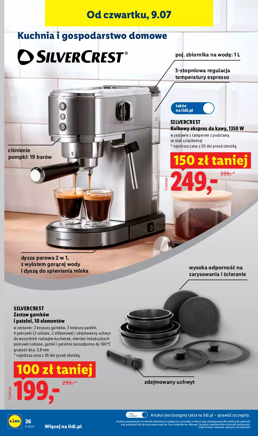 Gazetka promocyjna Lidl - Katalog ważny od 6.07 - ważna 06.07 do 11.07.2026 - strona 32 - produkty: Korpusy, Kuchnia, Por, Silvercrest, Sok, Top