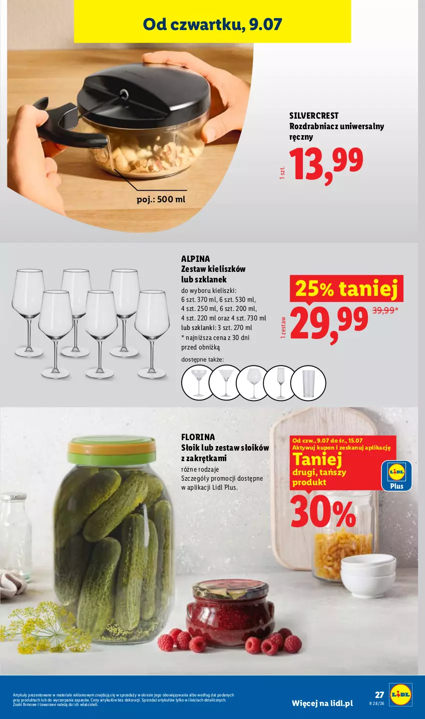 Gazetka promocyjna Lidl - Katalog ważny od 6.07 - ważna 06.07 do 11.07.2026 - strona 33 - produkty: Alpina, Lanki, Rozdrabniacz, Silvercrest