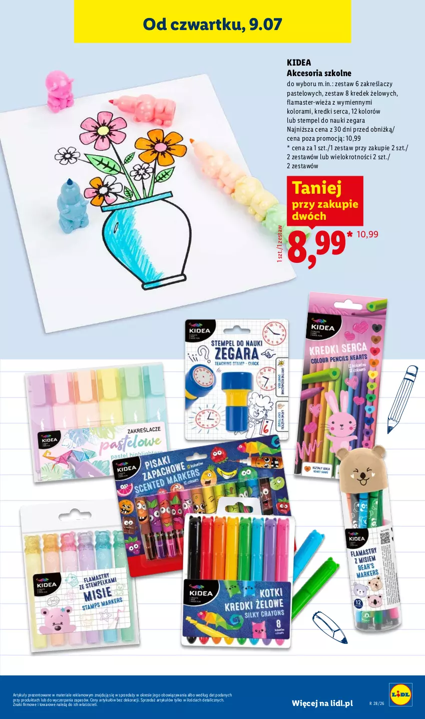 Gazetka promocyjna Lidl - Katalog ważny od 6.07 - ważna 06.07 do 11.07.2026 - strona 41 - produkty: Ser, Zegar