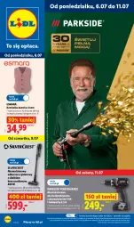 Gazetka promocyjna Lidl - Katalog ważny od 6.07 - Gazetka - ważna od 11.07 do 11.07.2026 - strona 1 - produkty: Parkside, Silvercrest, Odkurzacz, Akumulatorowa wiertarkowkrętark, Wiertarkowkrętarka, Tarka, Kamizelka, Wkręt, Wkrętarka, Akumulator