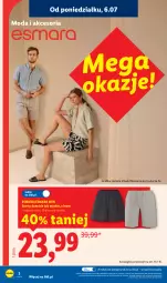 Gazetka promocyjna Lidl - Katalog ważny od 6.07 - Gazetka - ważna od 11.07 do 11.07.2026 - strona 2 - produkty: Gra, Szorty, Moda, Grafika