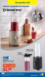 Gazetka promocyjna Lidl - Katalog ważny od 6.07 - Gazetka - ważna od 11.07 do 11.07.2026 - strona 27 - produkty: Silvercrest, Blender, Kuchnia, Pojemnik z pokrywką, Pojemnik, Smoothie