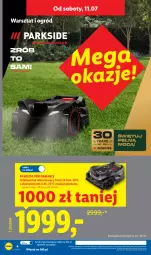 Gazetka promocyjna Lidl - Katalog ważny od 6.07 - Gazetka - ważna od 11.07 do 11.07.2026 - strona 4 - produkty: Parkside, Kosz, Robot, Ogród, Intel, Akumulator