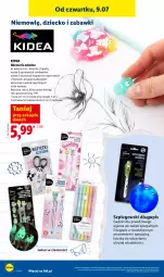 Gazetka promocyjna Lidl - Katalog ważny od 6.07 - Gazetka - ważna od 11.07 do 11.07.2026 - strona 40 - produkty: Noż, Nożyczki, Długopis