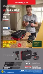 Gazetka promocyjna Lidl - Katalog ważny od 6.07 - Gazetka - ważna od 11.07 do 11.07.2026 - strona 48 - produkty: Parkside, Top, Akumulatorowa wiertarkowkrętark, Wiertarkowkrętarka, Tarka, Wkręt, Wkrętarka, Ogród, Akumulator