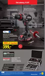 Gazetka promocyjna Lidl - Katalog ważny od 6.07 - Gazetka - ważna od 11.07 do 11.07.2026 - strona 49 - produkty: Parkside, Top, Akumulatorowa wiertarkowkrętark, Wiertarkowkrętarka, Warka, Tarka, Wkręt, Wkrętarka, Akumulator