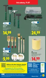 Gazetka promocyjna Lidl - Katalog ważny od 6.07 - Gazetka - ważna od 11.07 do 11.07.2026 - strona 57 - produkty: Parkside, Por, Gra, Papier, Portal, Laur, Regał, Młotek, Młot, Mola