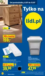 Gazetka promocyjna Lidl - Katalog ważny od 6.07 - Gazetka - ważna od 11.07 do 11.07.2026 - strona 8 - produkty: Ivar, Papier, Kosz, Niszczarka, Szafka