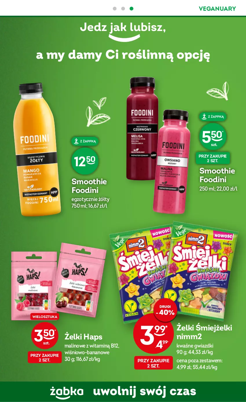 Gazetka promocyjna Żabka - ważna 04.01 do 10.01.2023 - strona 20 - produkty: Nimm2, Smoothie