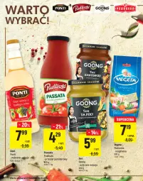 Gazetka promocyjna Intermarche - Warto wybrać - Gazetka - ważna od 10.05 do 10.05.2021 - strona 12 - produkty: Sałatka, Koncentrat pomidorowy, Sos, Gin, Sałat, Ponti, Podravka, Pudliszki, Vegeta, Ocet