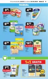 Gazetka promocyjna Netto - Artykuły spożywcze - Gazetka - ważna od 25.05 do 25.05.2024 - strona 11 - produkty: Serek wiejski, Cheddar, Ser, Gra, Twaróg, Piątnica, Truskawki, Havarti, Serek, Twaróg półtłusty, Gouda, Alpro, Mango, Almette