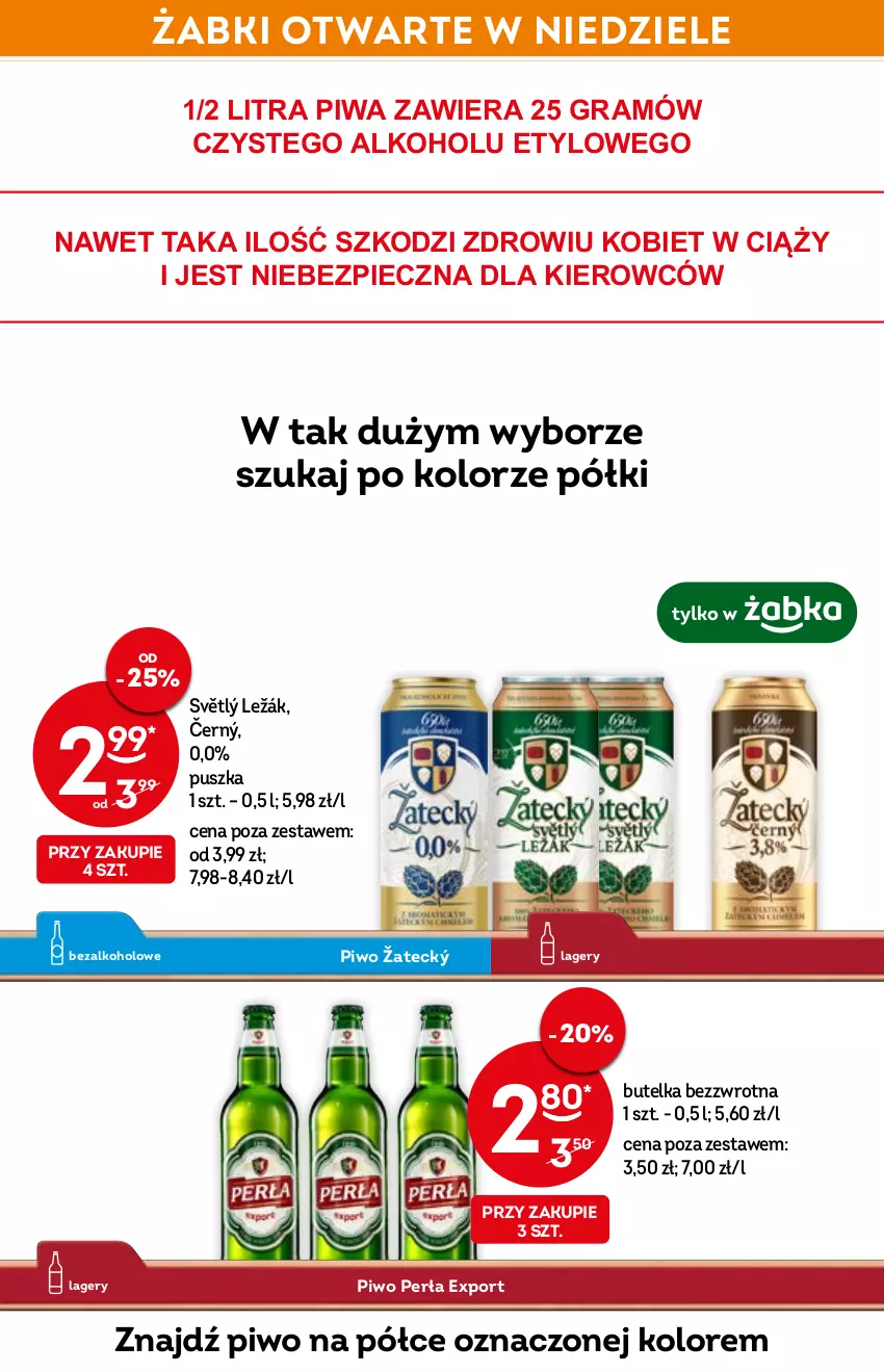 Gazetka promocyjna Żabka - ważna 16.02 do 22.02.2022 - strona 12 - produkty: Gra, Perła, Piec, Piwa, Piwo, Por