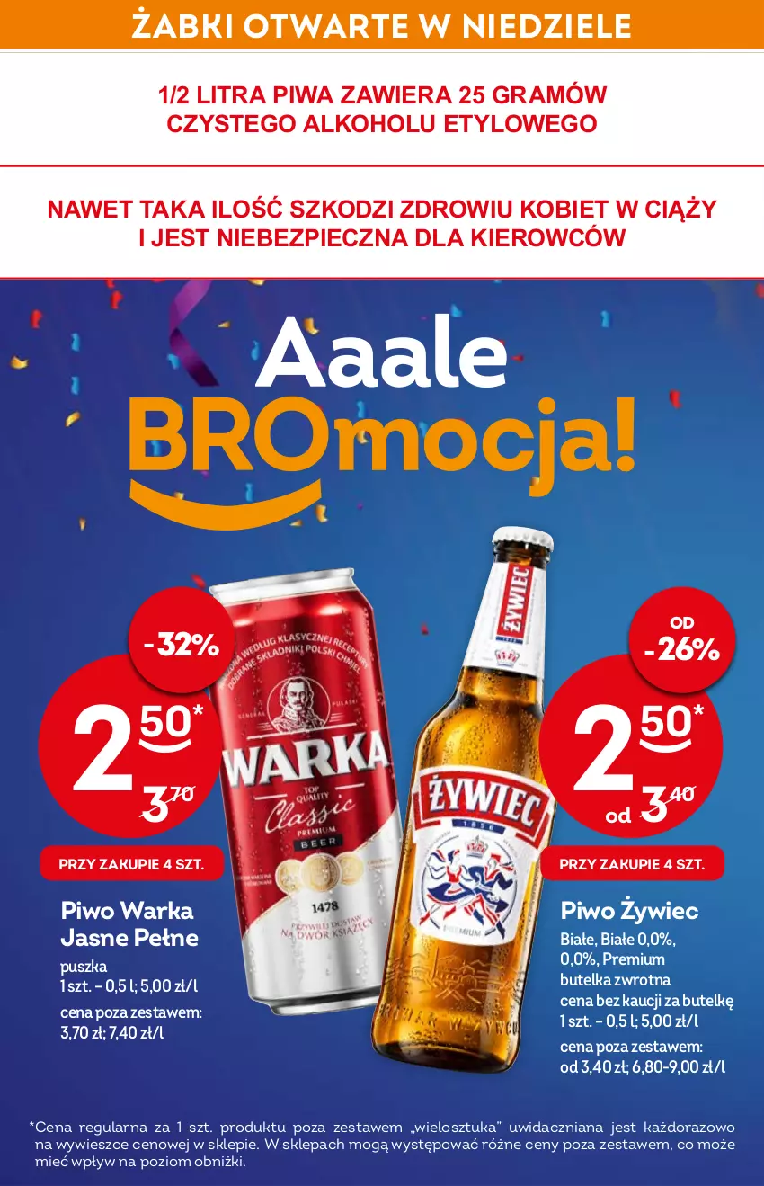 Gazetka promocyjna Żabka - ważna 16.02 do 22.02.2022 - strona 8 - produkty: Gra, Piec, Piwa, Piwo, Warka