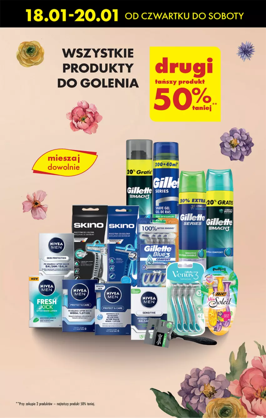 Gazetka promocyjna Biedronka - Od czwartku - ważna 18.01 do 24.01.2024 - strona 25 - produkty: Nivea, Ser, Woda