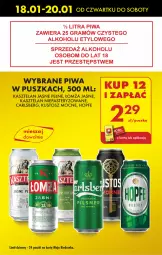 Gazetka promocyjna Biedronka - Od czwartku - Gazetka - ważna od 24.01 do 24.01.2024 - strona 15 - produkty: Piwa, Kasztelan, Dron, Carlsberg, Hopfe