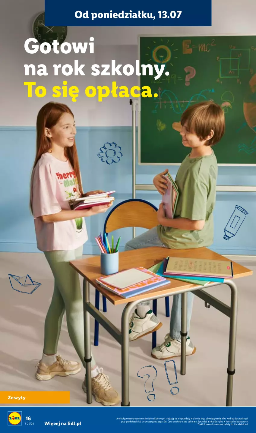 Gazetka promocyjna Lidl - Kompletna wyprawka w megacenach - ważna 11.07 do 15.09.2026 - strona 18