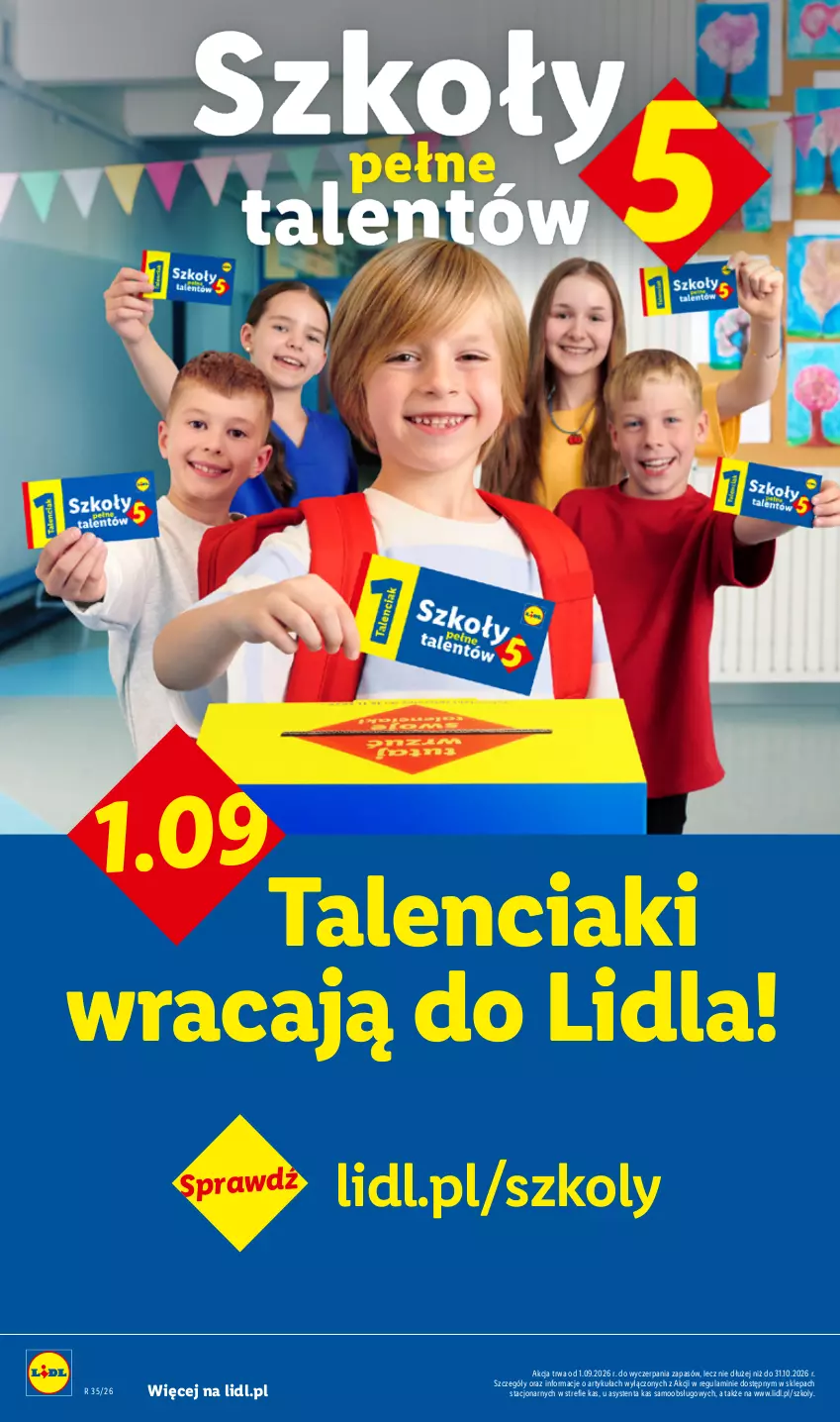 Gazetka promocyjna Lidl - Kompletna wyprawka w megacenach - ważna 11.07 do 15.09.2026 - strona 2