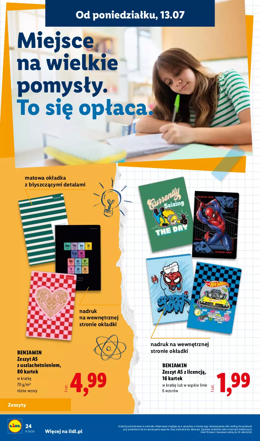 Gazetka promocyjna Lidl - Kompletna wyprawka w megacenach - ważna 11.07 do 15.09.2026 - strona 26