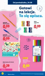 Gazetka promocyjna Lidl - Kompletna wyprawka w megacenach - Gazetka - ważna od 15.09 do 15.09.2026 - strona 60 - produkty: Długopis, Mars