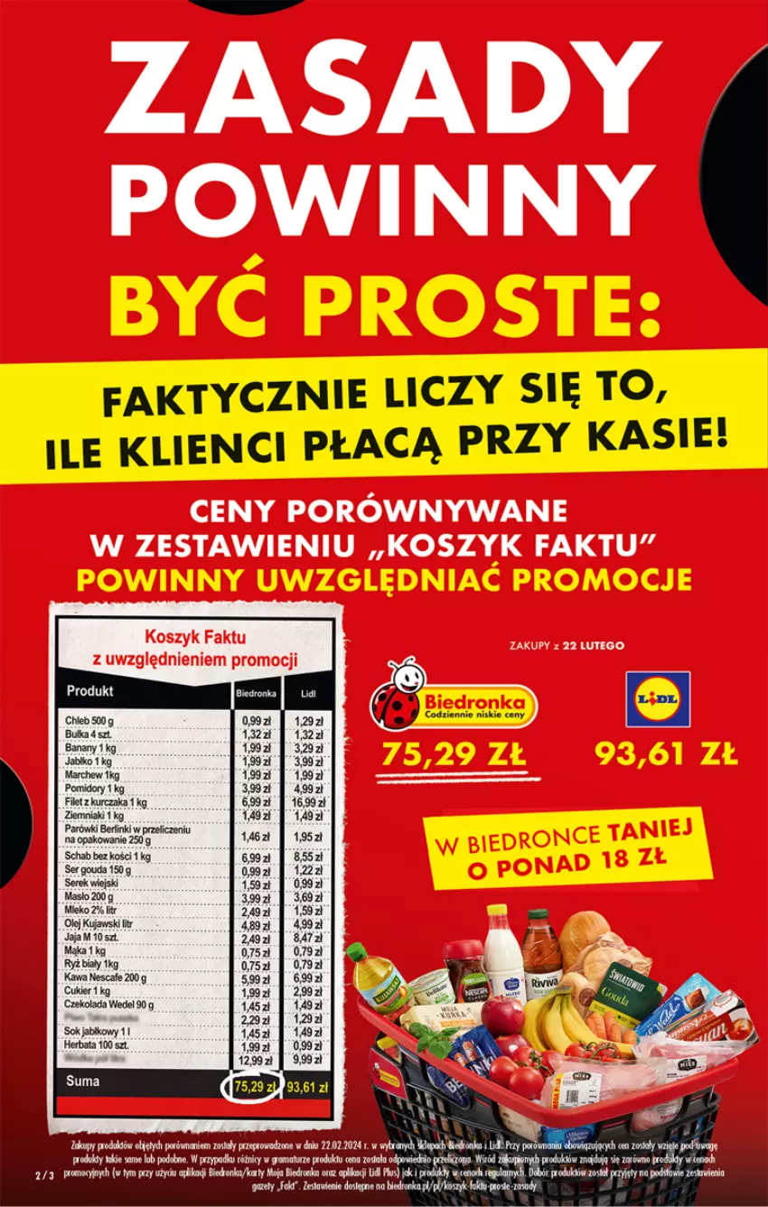 Gazetka promocyjna Biedronka - Od poniedzialku - ważna 26.02 do 02.03.2024 - strona 6 - produkty: Amica, Fa, Kosz, Por