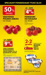 Gazetka promocyjna Biedronka - Od poniedzialku - Gazetka - ważna od 02.03 do 02.03.2024 - strona 3 - produkty: Deser mleczny, Ser, Gra, Jaja, Dron, Deser, Pomidory, Monte, Jabłka