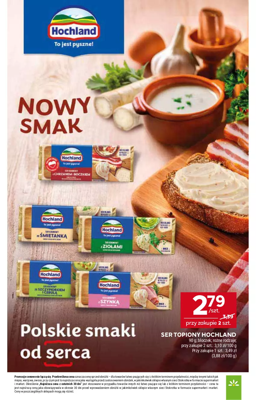 Gazetka promocyjna Stokrotka - Market - ważna 27.11 do 03.12.2025 - strona 15 - produkty: Hochland, Mięso, Owoce, Ser, Ser topiony, Top, Warzywa