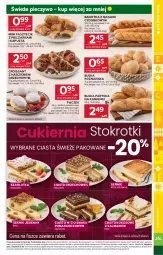 Gazetka promocyjna Stokrotka - Market - Gazetka - ważna od 03.12 do 03.12.2025 - strona 5 - produkty: Piec, Pączek, Pasztecik z pieczarkami, Warzywa, Ser, Cukier, Croissant, Szarlotka, Bagietka, Pieczarka, Kapustą, Pieczywo, Owoce, Bułka, Mięso, Kokos