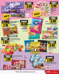 Gazetka promocyjna Topaz - Gazetka - Gazetka - ważna od 03.07 do 03.07.2024 - strona 17 - produkty: Kit Kat, Krakus, Top, Cukier, Chałwa, Kawa, Herbatniki, Czekolada, Galaretki, Galaretka, Baton, Cukierki, Gala, Krakuski, Milka, Michałki, Kokos