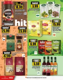 Gazetka promocyjna Topaz - Gazetka - Gazetka - ważna od 03.07 do 03.07.2024 - strona 18 - produkty: Kawa rozpuszczalna, Top, Kawa mielona, Kawa, Velvet, Loyd, Lipton, Syrop, Jacobs, Herbata, Herbapol, LG