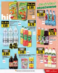 Gazetka promocyjna Topaz - Gazetka - Gazetka - ważna od 03.07 do 03.07.2024 - strona 19 - produkty: Top, Hellena, Kubuś Waterrr, Kubuś, Napój niegazowany, Woda, Napój, Cisowianka, Kinder