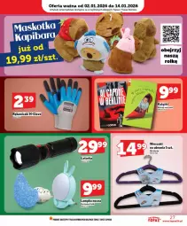 Gazetka promocyjna Topaz - Gazetka - Gazetka - ważna od 07.01 do 07.01.2026 - strona 27 - produkty: Ubrania, Top, Wieszak, Królik