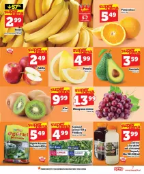 Gazetka promocyjna Topaz - Gazetka - Gazetka - ważna od 07.01 do 07.01.2026 - strona 7 - produkty: Banany, Top, Sok, Kiwi, Pomelo, Wino, Jarmuż, Szpinak