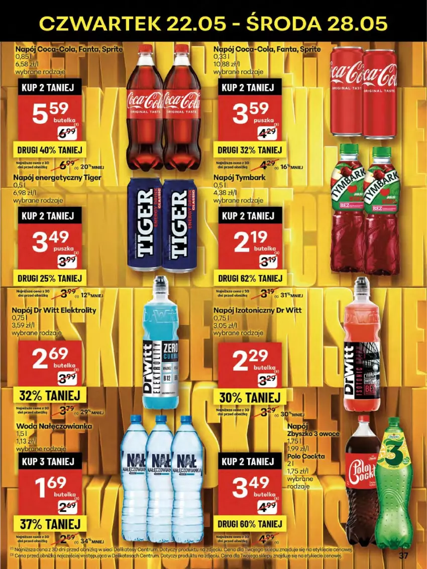Gazetka promocyjna Delikatesy Centrum - Franczyza DC21 Czwartek - ważna 22.05 do 28.05.2025 - strona 37