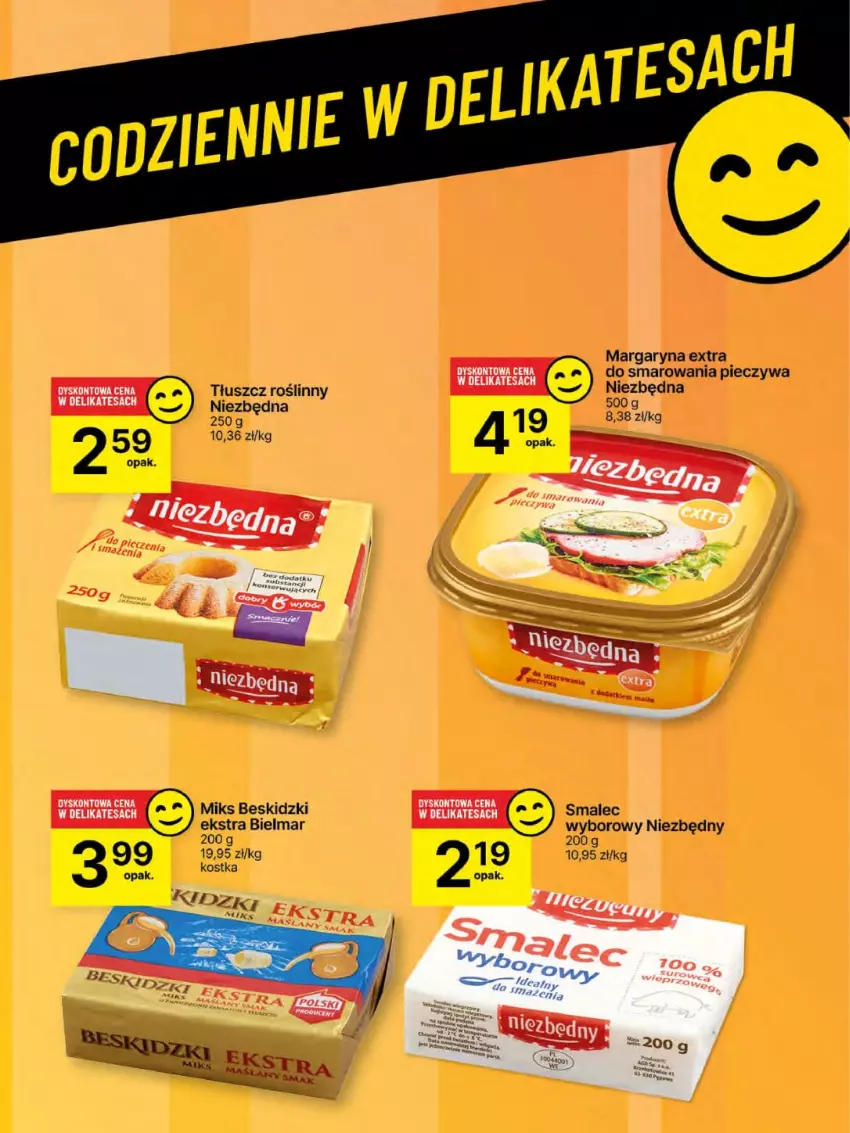 Gazetka promocyjna Delikatesy Centrum - Franczyza DC21 Czwartek - ważna 22.05 do 28.05.2025 - strona 47 - produkty: Beskidzki, Margaryna, Piec, Smalec, Tłuszcz roślinny