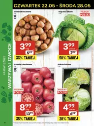 Gazetka promocyjna Delikatesy Centrum - Franczyza DC21 Czwartek - Gazetka - ważna od 28.05 do 28.05.2025 - strona 14 - produkty: Sałata lodowa, Ziemniaki, Sałat, Pomidory