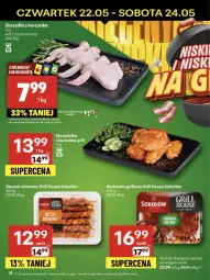 Gazetka promocyjna Delikatesy Centrum - Franczyza DC21 Czwartek - Gazetka - ważna od 28.05 do 28.05.2025 - strona 18 - produkty: Kurczak, Sok, Rum, Sokołów, Boczek, Grill, LG