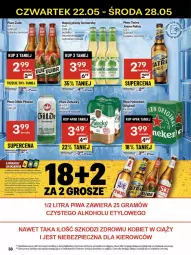 Gazetka promocyjna Delikatesy Centrum - Franczyza DC21 Czwartek - Gazetka - ważna od 28.05 do 28.05.2025 - strona 38 - produkty: Piwa, Piwo, Piec, Rum, Koc, Gra, Somersby, Kasztelan, Heineken, Tyskie, Warka, Tatra, Dron, Harnaś, Napój, Lech Premium